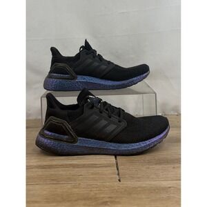 Adidas Ultraboost 20 Black Iridescent Boost Mens Running Shoes GY0353
